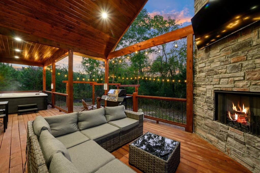 Villa Under The Stars - Secluded, Hot Tub, Firepit, Games Broken Bow Exterior foto