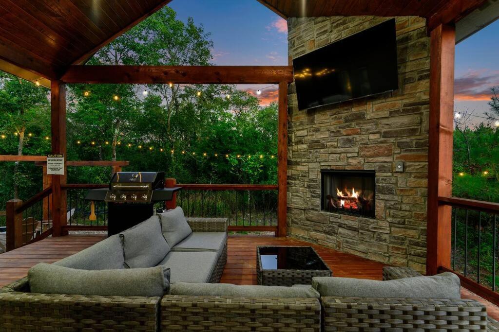Villa Under The Stars - Secluded, Hot Tub, Firepit, Games Broken Bow Exterior foto